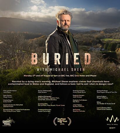 Buried with Michael Sheen poster